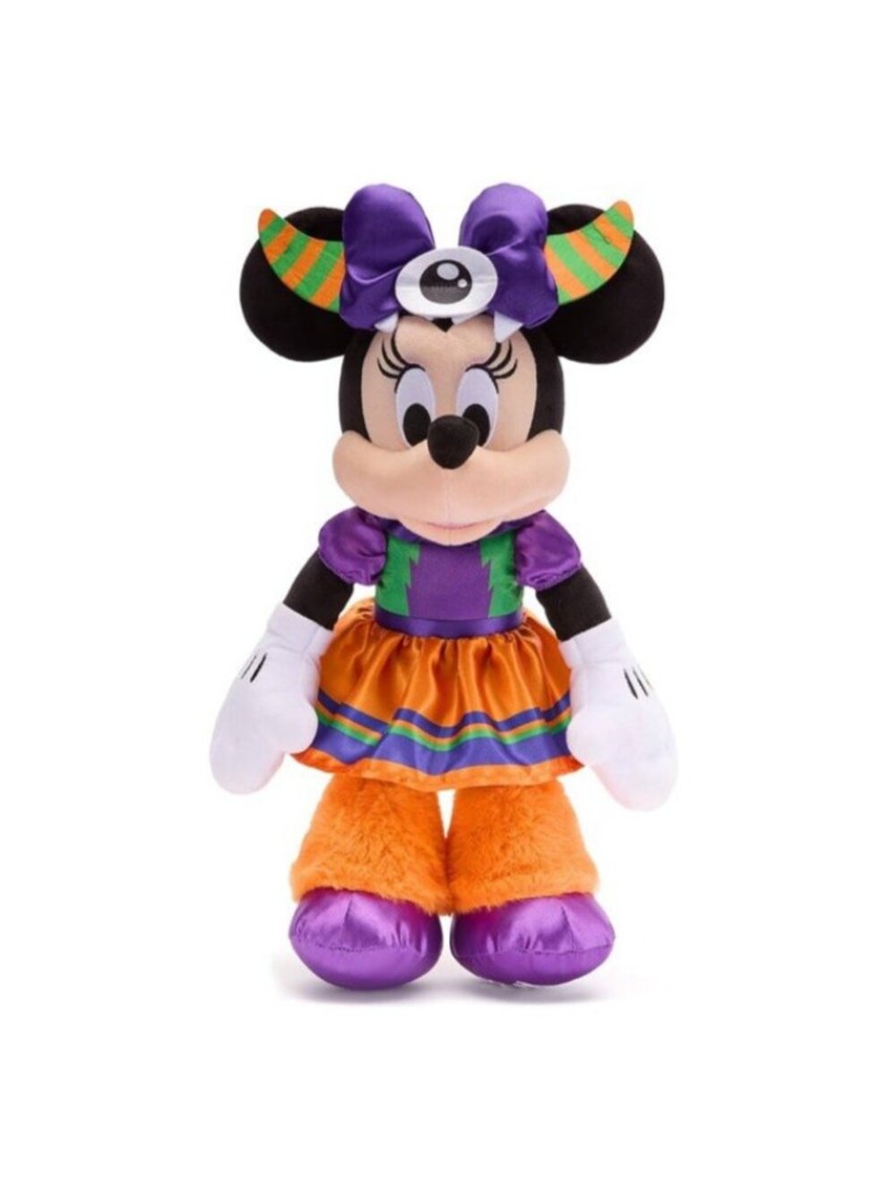 Disney Minnie Mouse Monsters Inc Costume Halloween Plush Stuffed Animal Doll NWT